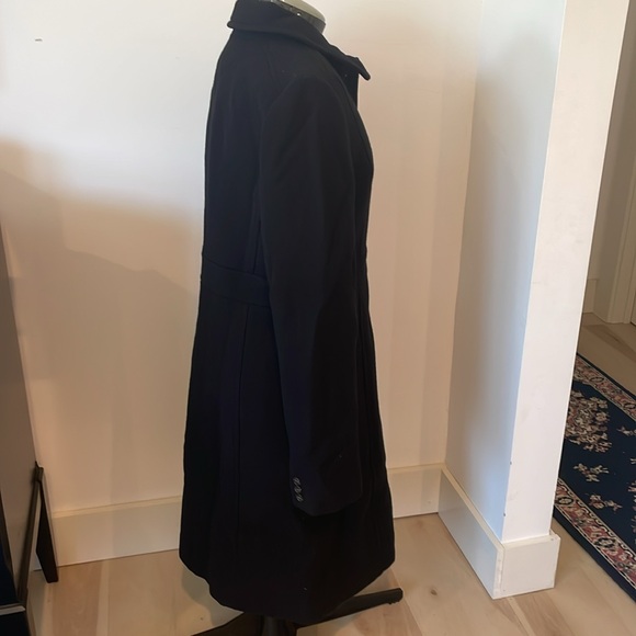 J. Crew Classic Lady Day Trench Coat in Italian Double-Cloth Wool Thinsulate 14T - Picture 8 of 11